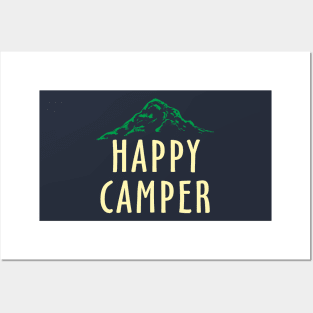 Happy Camper Camping Posters and Art